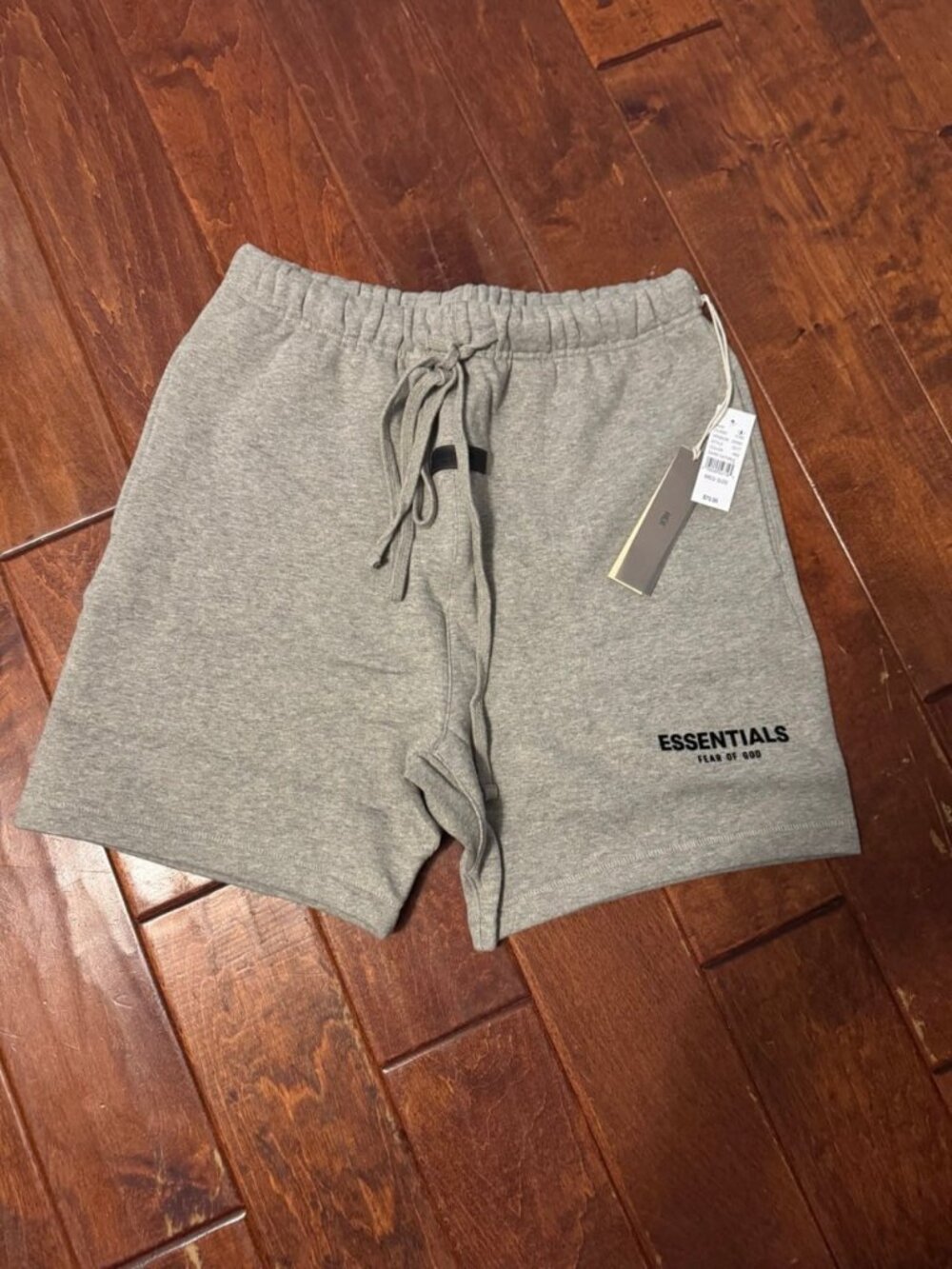 Fear of God ESSENTIALS Gray Sweat Shorts Size M NWT